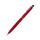 Ручка шариковая со стилусом CLICKER TOUCH, красный, серебристый