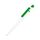 MIR, ручка шариковая, зеленый/белый, пластик, белый, зеленый