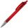Ручка шариковая TRIS CHROME LX, красный, серебристый