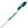 Ручка шариковая X-1, белый, зеленый