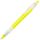 Ручка шариковая с грипом X-1 FROST GRIP, желтый, белый