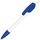 Ручка шариковая TRIS, белый, ярко-синий