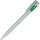 Ручка шариковая из экопластика KIKI ECOLINE, рециклированный пластик, серый, зеленый