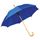 Зонт-трость с деревянной ручкой, полуавтомат; ярко-синий; D=103 см, L=90см; 100% полиэстер, ярко-синий