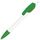 Ручка шариковая TRIS, белый, ярко-зеленый
