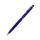 Ручка шариковая со стилусом CLICKER TOUCH, синий, серебристый