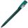Ручка шариковая KIKI FROST SILVER, зеленый, серебристый
