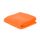 Плед PLAIN, 100х140 см,  флис 150 гр/м2; 100% полиэстер, оранжевый