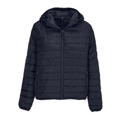 Куртка женская "STREAM HOODED" 280 Т, темно-синий