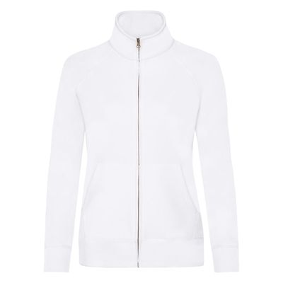 Толстовка женская LADY-FIT SWEAT JACKET 280, белый