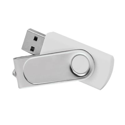 USB flash-карта "Dropex" (8Гб), белый, 5,5х2х1см,пластик, металл, белый, серебристый