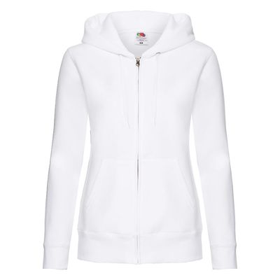 Толстовка женская LADY-FIT HOODED SWEAT JACKET , белый