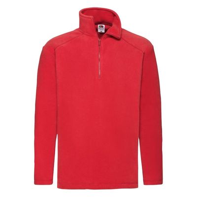 Толстовка мужская "Half Zip Fleece", ярко-красный