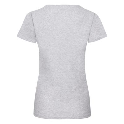 Футболка "Lady-Fit Valueweight T", серо-лиловый_S, 97% хлопок, 3% п/э; 165 г/м2, серый