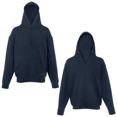 Толстовка мужская UNIQUE HOODIE 280, темно-синий