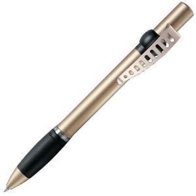 Ручка шариковая с грипом ALLEGRA METAL, золотистый