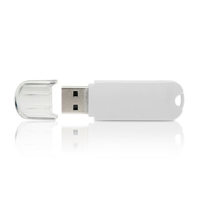 USB flash-карта UNIVERSAL, 8Гб, пластик, USB 2.0 , белый