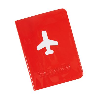 Обложка для паспорта "Flight" , красный