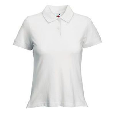 Поло женское POLO LADY-FIT 210, белый