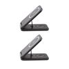 Складная беспроводная (15W) зарядная станция "Slap" с MagSafe, черный