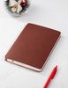 Ежедневник недатированный "Альба", формат А5, гибкая обложка, коричневый