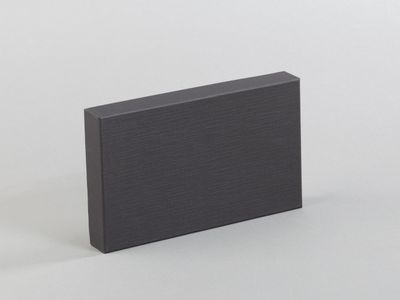 Подарочная коробка без ложемента (крышка-дно, 20 х 2,7 х 12,2 см), черный