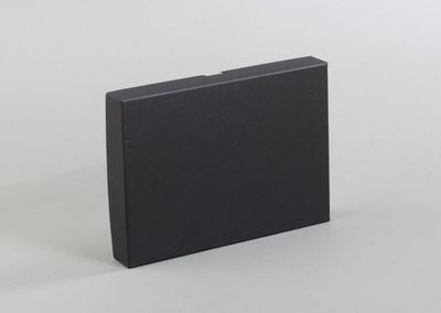 Подарочная коробка без ложемента (крышка-дно, 22 х 3 х 15,5 см), черный