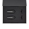 Подарочный набор 2 бокала для шампанского Black Edition в черной коробке