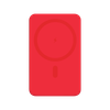 Внешний аккумулятор Largo PD 5000mAh с функцией беспроводной зарядки 15W, красный