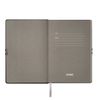 Ежедневник In Velour недатированный, серый