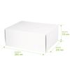 Подарочная коробка универсальная малая, белая, 280 х 215 х 113мм