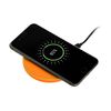 Беспроводное зарядное устройство с подсветкой 15W Auris, оранжевое