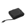 Внешний аккумулятор с подсветкой Ritter PD 10000mAh с функцией беспроводной зарядки 15W, черный