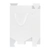 Подарочная коробка-пакет универсальная большая, белая