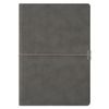 Ежедневник In Velour недатированный, серый