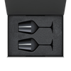 Подарочный набор 2 бокала для вина Блэк Эдишн (Black edition) в черной коробке