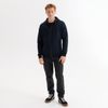 Толстовка на молнии с капюшоном MATEO, темно-синяя, размер XXXL