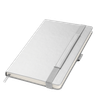 Ежедневник Alpha недатированный, серебро/серый