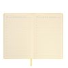 Ежедневник Latte NEW недатированный, желтый/желтый