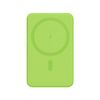 Внешний аккумулятор Largo PD 5000mAh с функцией беспроводной зарядки 15W, салатовый
