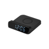 Зарядная станция с часами 15W Rigel, черная
