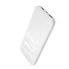 Внешний аккумулятор с подсветкой Люче (Luce) 10000 mAh, белый