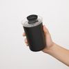 Термокружка вакуумная Strada, черная