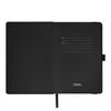 Ежедневник Alpha недатированный, черный/черный
