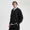 Толстовка на молнии унисекс Флоу (Flow), черная