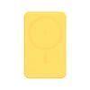 Внешний аккумулятор Largo PD 5000mAh с функцией беспроводной зарядки 15W, желтый