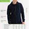 Толстовка на молнии с капюшоном MATEO, темно-синяя, размер XXXL