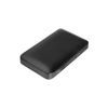 Внешний аккумулятор с цветной подсветкой Анкор Макс (Ancor Max) 5000 mAh, черный