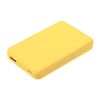 Внешний аккумулятор Largo PD 5000mAh с функцией беспроводной зарядки 15W, желтый
