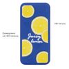 Внешний аккумулятор с подсветкой Люче Ультрамарин (Luce Ultramarine) 10000 mAh, ярко-синий